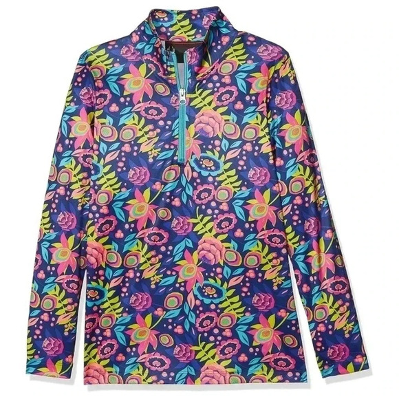 Spyder Active Sports Girls Ava Sweater, Frontier Large Ditz Print, X-Large - Picture 12 of 14